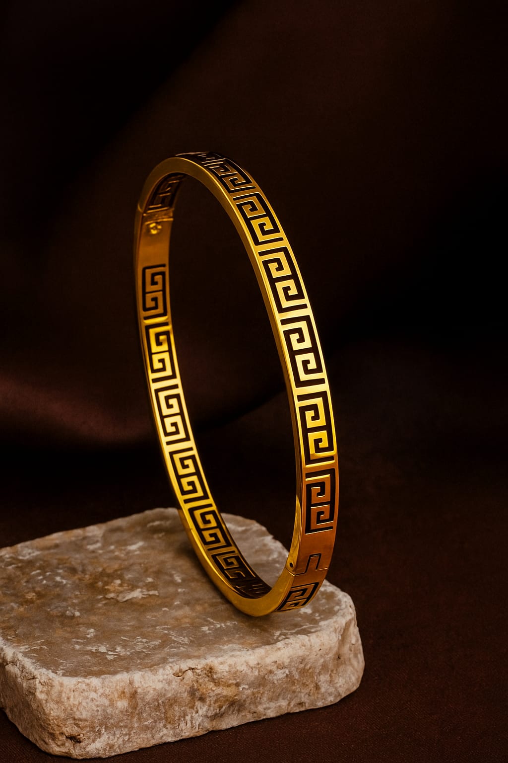 Versace Design Bracelet - Anti Tarnish - Hues Of Jewels