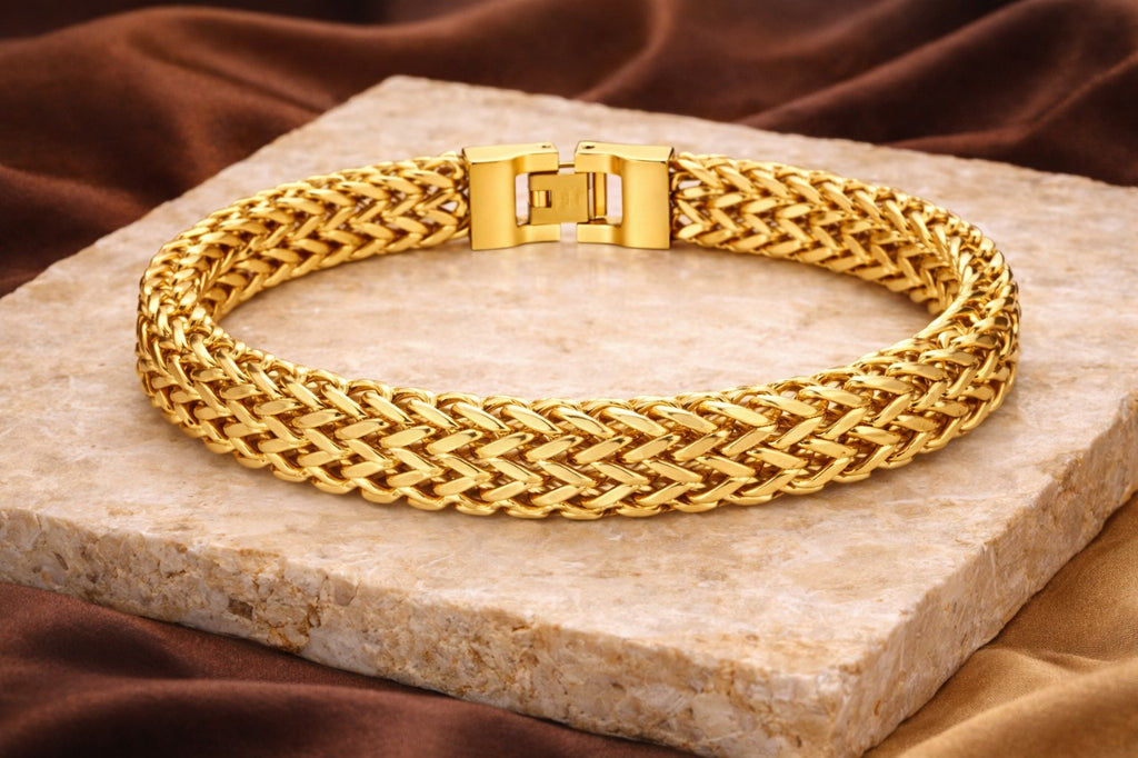 Alpha Chain Men's Bracelet
