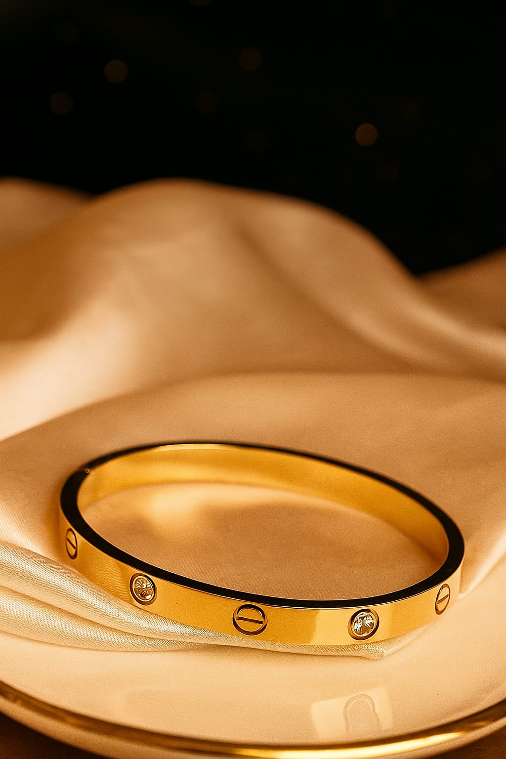 Alternate Stone Bangle