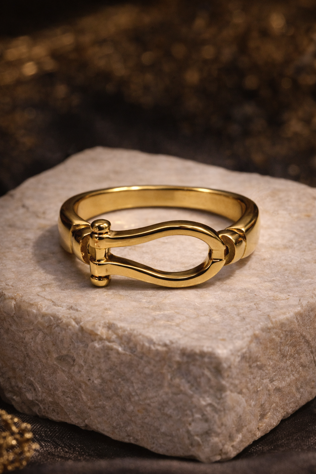 Claspé Finger Ring - Hues Of Jewels