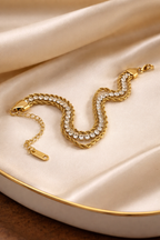 Dual Rope Tennis Bracelet - Hues Of Jewels