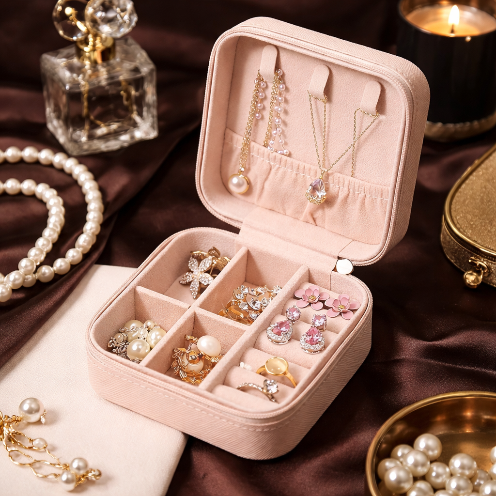 Jewelry Organizer Box - Square