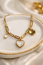 Heartsque Charm Chain