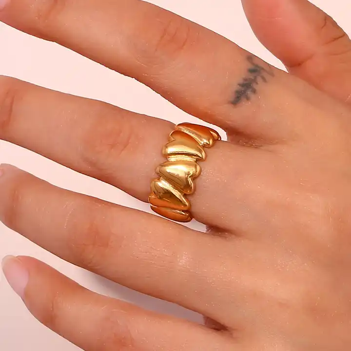 Heartstring Finger Ring - Hues of Jewels