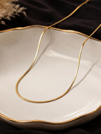 snake chain on a dark background