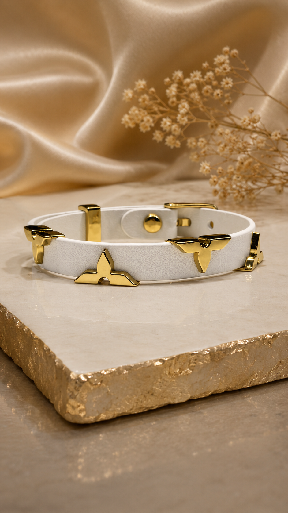 Leather Belt Bracelet