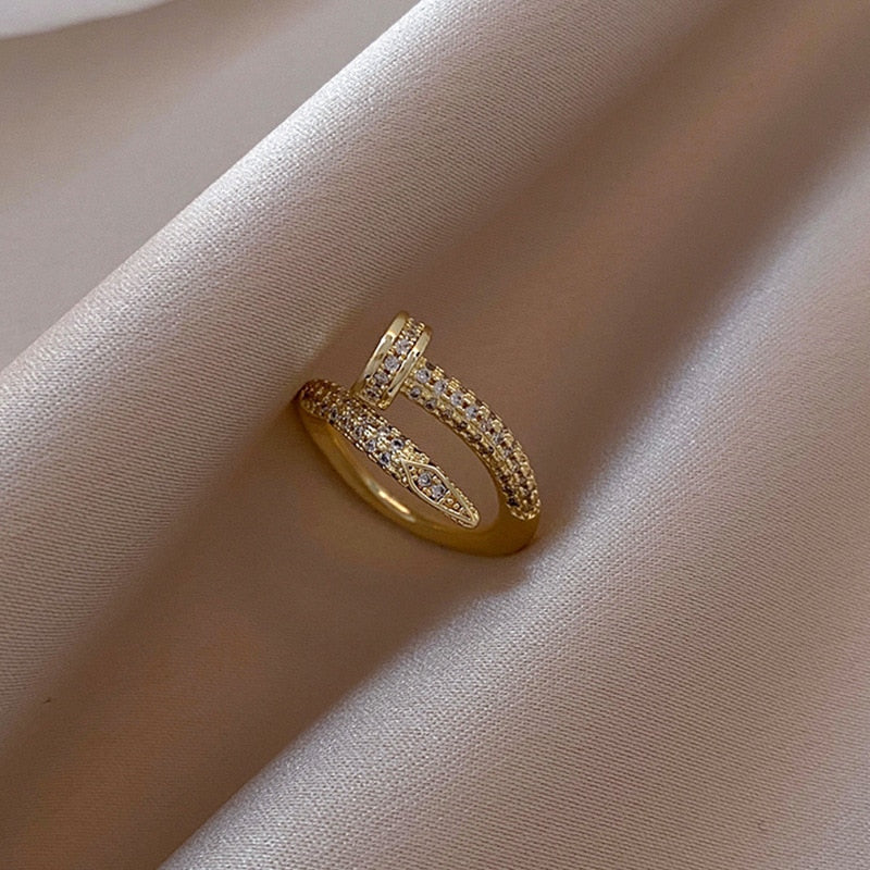 Nail Spiral Ring
