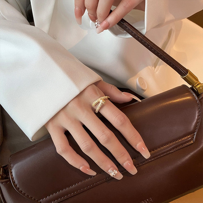 Nail Spiral Ring