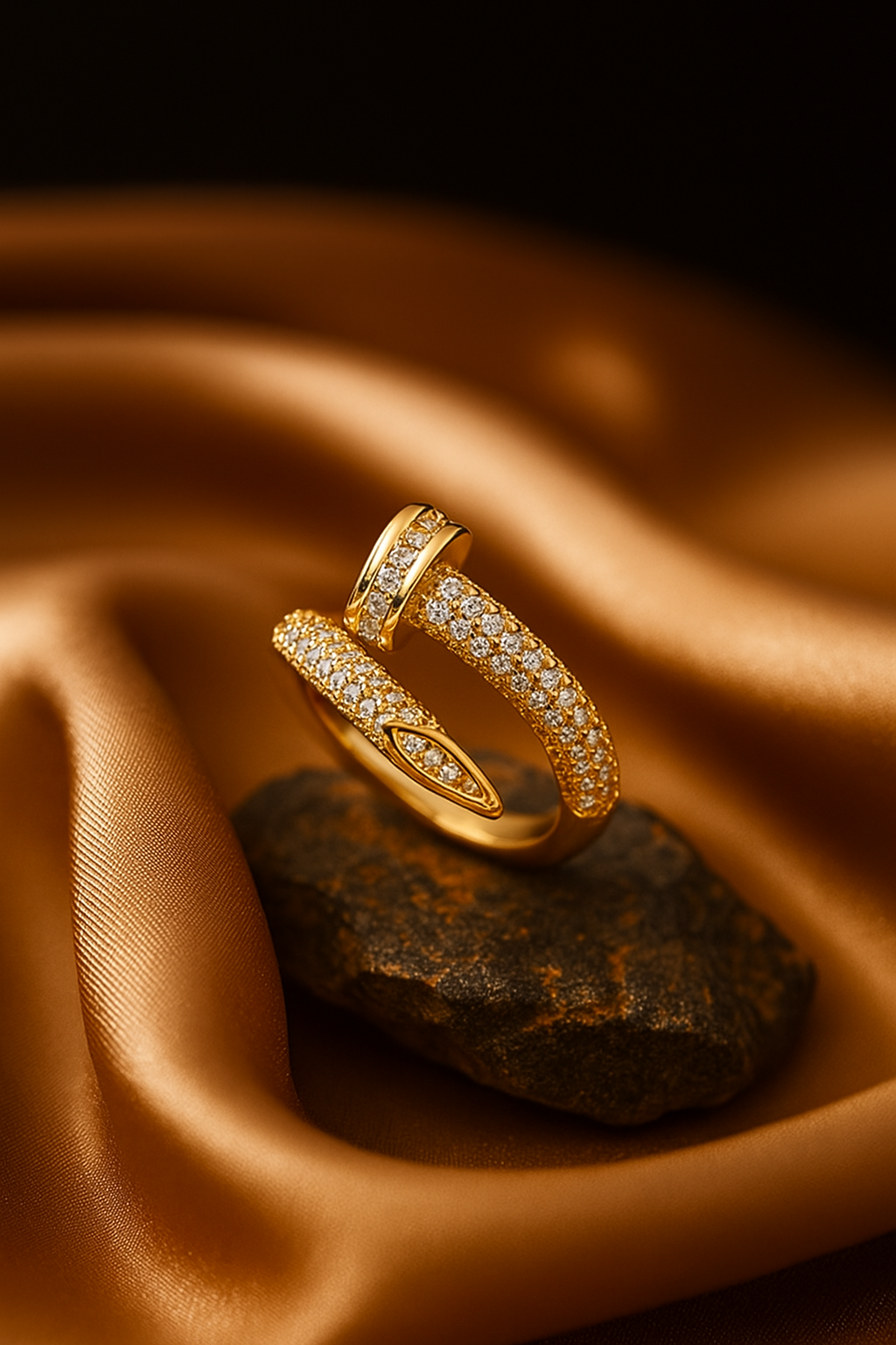 Nail Spiral Ring