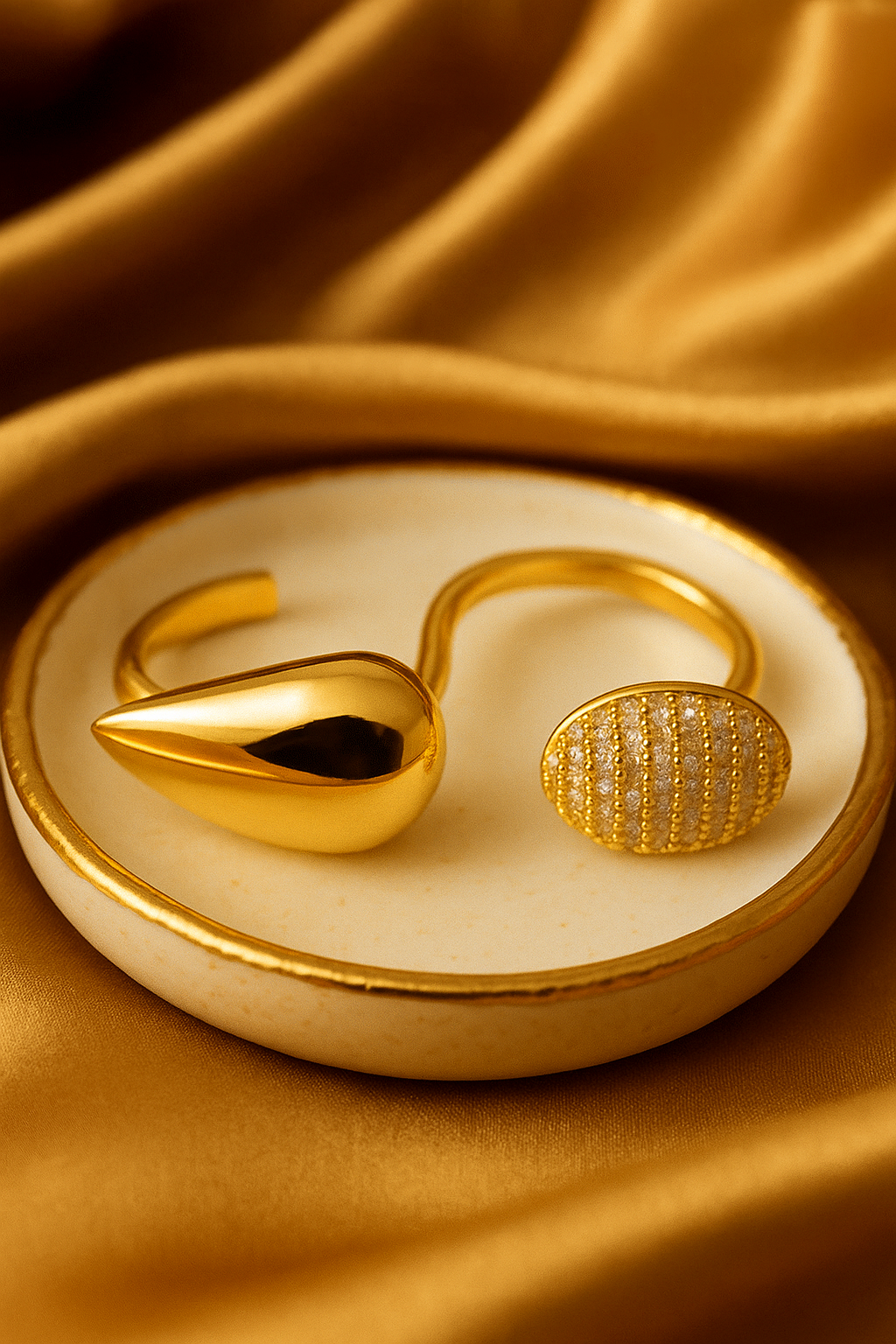 Duoré-Double Finger Ring