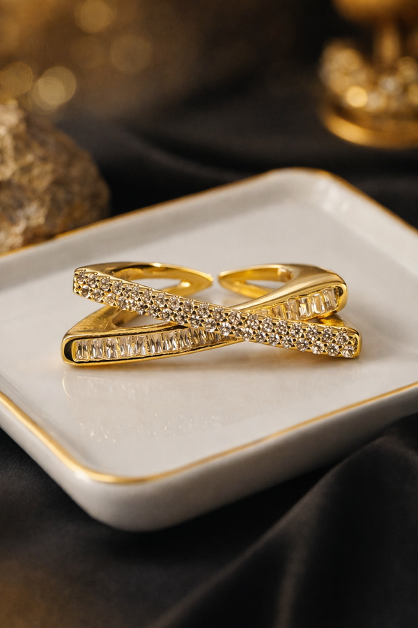 Duo Crossé Ring