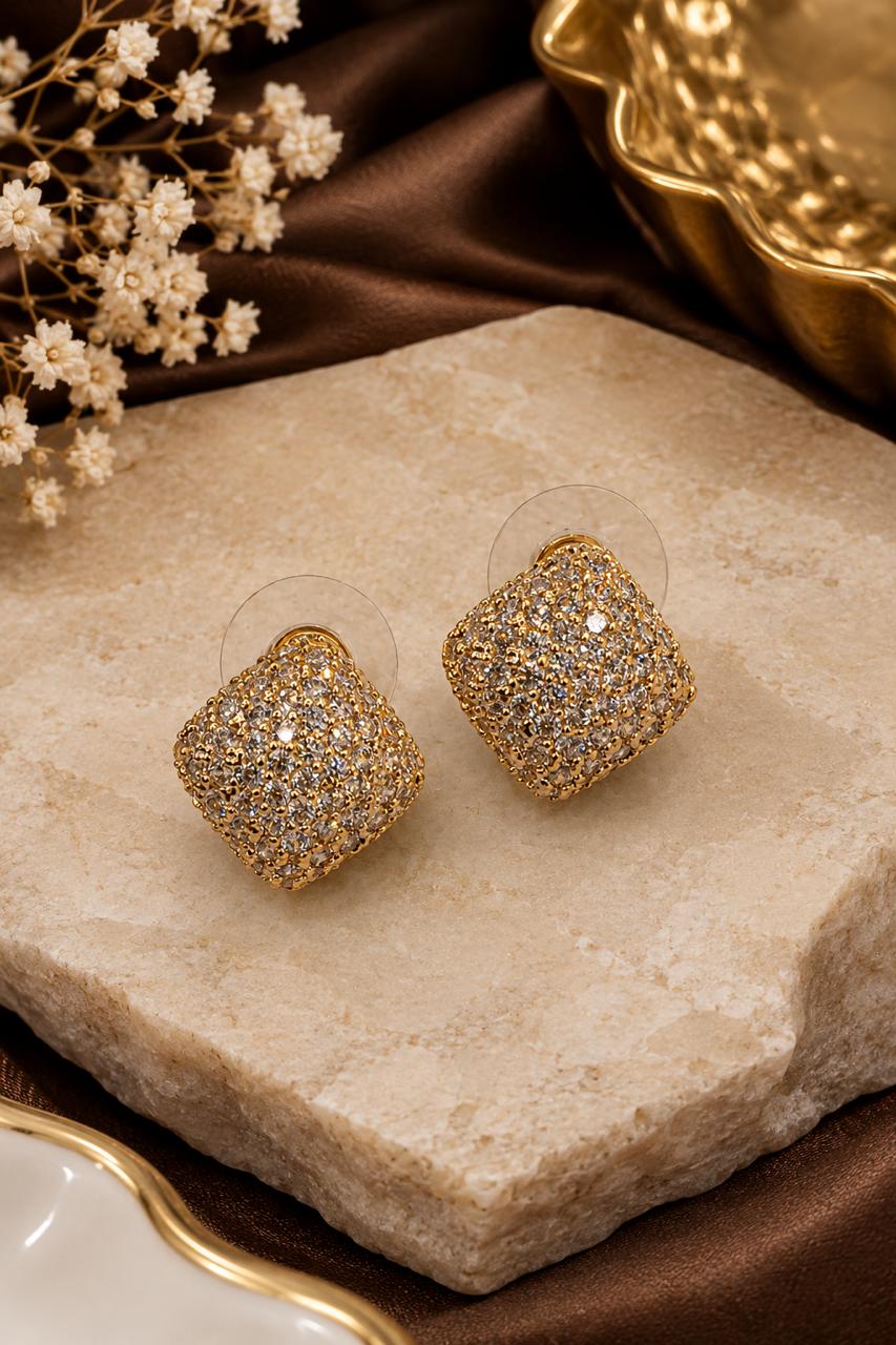 Crystal Poise Earrings