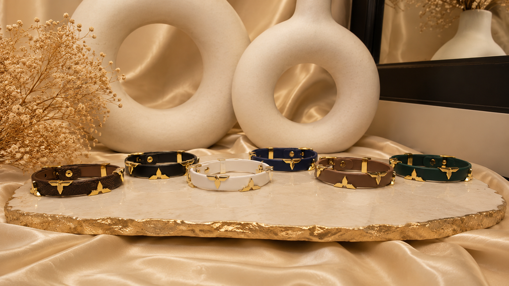 Leather Belt Bracelet